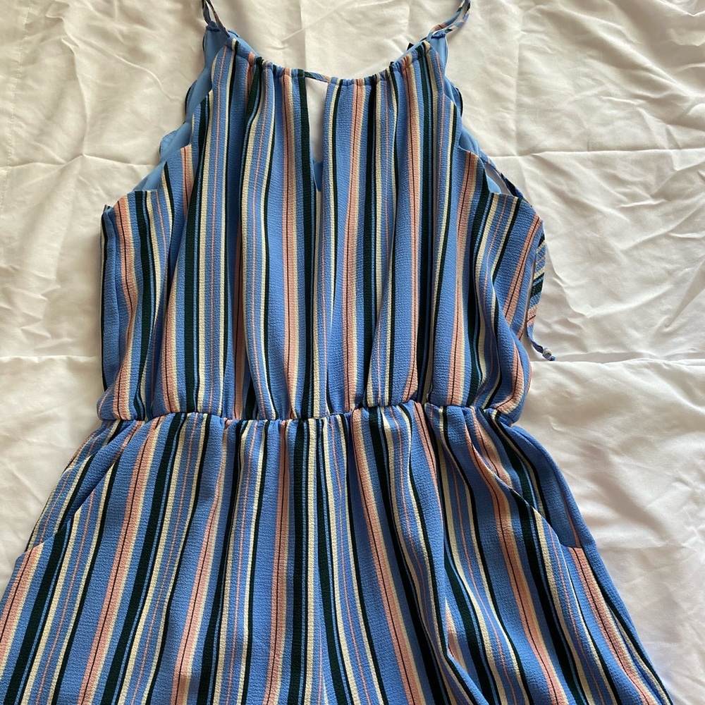 Stripped romper